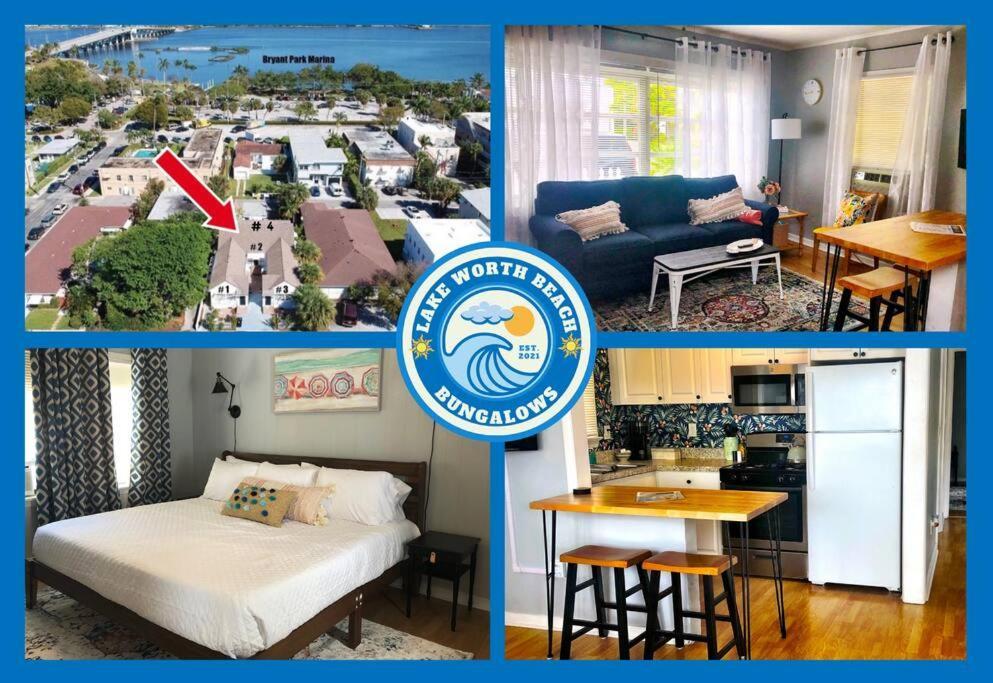 Steps To Beach & Downtown! Cozy Beach Bungalow #1 Lake Worth Beach Buitenkant foto